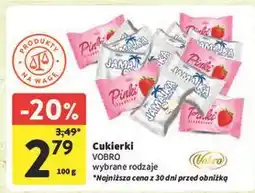 Intermarche Cukierki pinki strawberry Vobro oferta