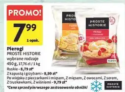 Intermarche Pierogi z kapustą i grzybami Iglotex Proste Historie oferta