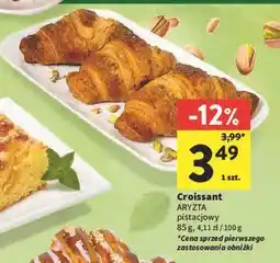 Intermarche Croissant z nadzieniem pistacjowym Aryzta oferta