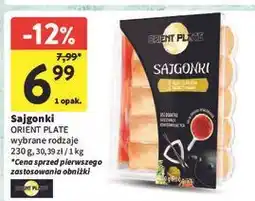 Intermarche Sajgonki z kurczakiem i warzywami Orient Plate oferta