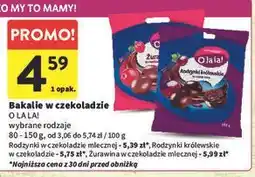 Intermarche Żurawina w czekoladzie O La La! oferta