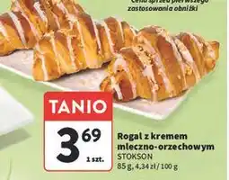 Intermarche Rogal z kremem mleczo-orzechowym Stokson oferta