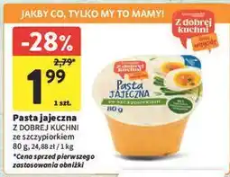 Intermarche Pasta jajeczna ze szczypiorkiem Z Dobrej Kuchni oferta