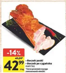 Intermarche Boczek po cygańsku Rarytas (Wędliny) oferta