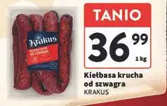 Intermarche Kiełbasa krucha od szwagra Krakus Animex oferta