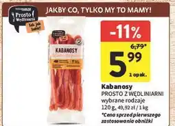 Intermarche Kabanosy drobiowo-wieprzowe Intermarche Prosto Z Wędliniarni oferta