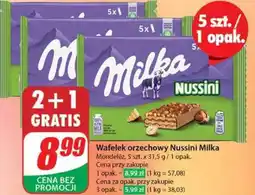 Dino Wafelek orzechowy Nussini Milka oferta