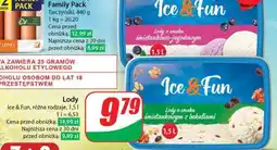 Dino Lody Ice & Fun, różne rodzaje, 1,5 l oferta