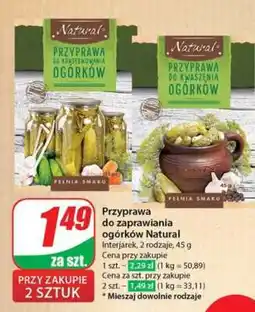 Dino Przyprawa do zaprawiania ogórków Natural oferta