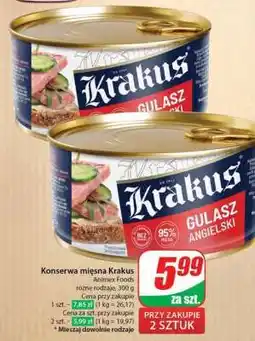 Dino Konserwa mięsna KRAKUS oferta