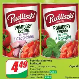 Dino Pomidory krojone Pudliszki oferta