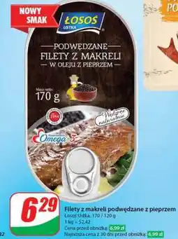 Filety z makreli podwędzane z pieprzem