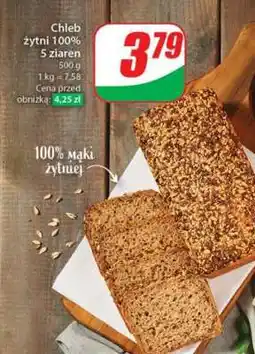 Dino Chleb żytni 100% 5 ziaren oferta