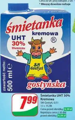 Dino Śmietanka UHT 30% kremowa oferta