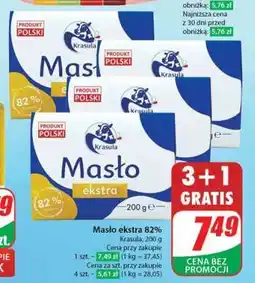 Dino Masło ekstra 82 % oferta