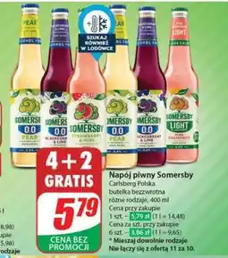 Dino Napój piwny Somersby oferta