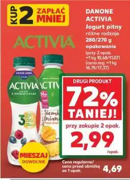 Kaufland DANONE ACTIVIA Jogurt pitny oferta