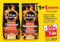 Kaufland FIRE & FLAME Brykiet drzewny lub Węgiel drzewny oferta