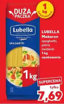Kaufland LUBELLA Makaron spaghetti, pióra, świderki 1 kg opakowanie oferta