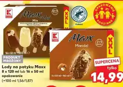 Kaufland Lody na patyku Maxx oferta