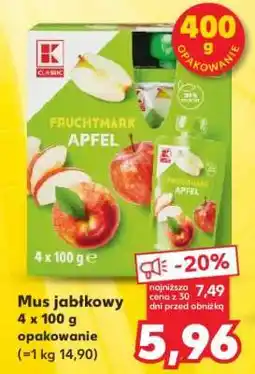 Kaufland Mus jabłkowy oferta