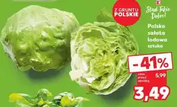 Kaufland Polska sałata lodowa sztuka oferta