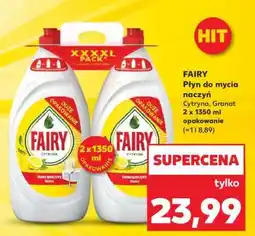 Kaufland Fairy płyn do mycia naczyń oferta