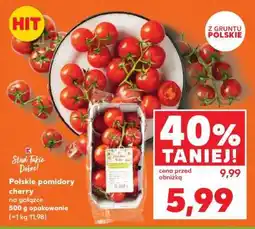 Kaufland Polskie pomidory Cherry na gałązce oferta