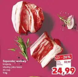 Kaufland Szponder wołowy oferta