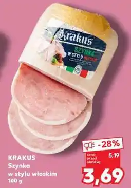 Kaufland KRAKUS Szynka w stylu włoskim 100 g oferta