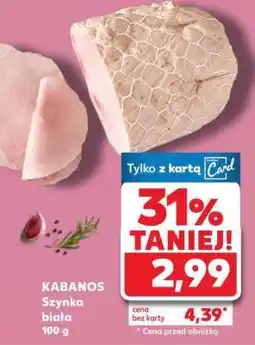 Kaufland KABANOS Szynka biała 100 g oferta