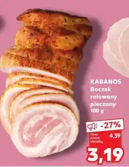 Kaufland KABANOS Boczek rolowany pieczony 100 g oferta