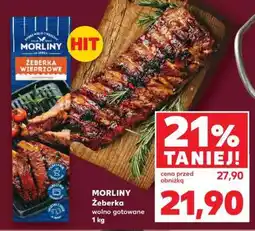 Kaufland MORLINY Żeberka wolno gotowane 1 kg oferta