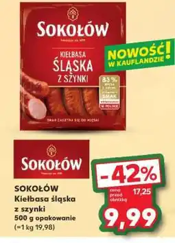 Kaufland SOKOŁÓW Kiełbasa śląska z szynki oferta