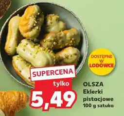 Kaufland OLSZA Eklerki pistacjowe 100 g sztuka oferta