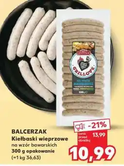 Kaufland BALCERZAK Kiełbaski wieprzowe na wzór bawarskich oferta