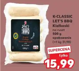 Kaufland K-CLASSIC LET'S BBQ Kiełbaski na ruszt oferta