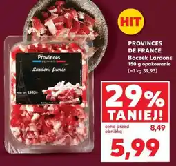 Kaufland PROVINCES DE FRANCE Boczek Lardons 150 g opakowanie oferta