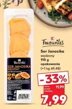 Kaufland Ser Janosika wędzony 115 g opakowanie oferta