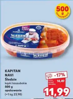 Kaufland KAPITAN NAVI Śledzie oferta