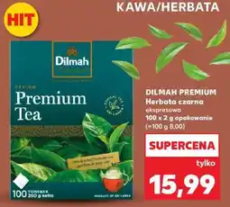 Kaufland DILMAH PREMIUM Herbata czarna ekspresowa 100 x 2 g opakowanie oferta