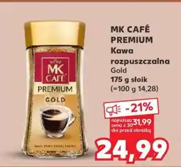 Kaufland MK CAFÉ PREMIUM Kawa rozpuszczalna Gold 175 g słoik oferta