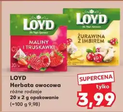 Kaufland LOYD Herbat owocowa oferta