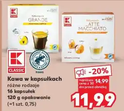 Kaufland Kawa w kapsułkach oferta