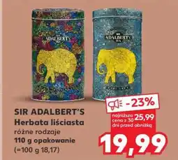 Kaufland SIR ADALBERT'S Herbata liściasta oferta