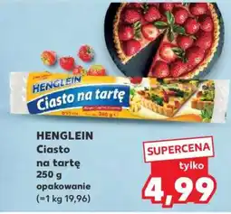 Kaufland HENGLEIN Ciasto na tartę oferta