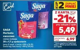 Kaufland SAGA Herbata owocowa oferta