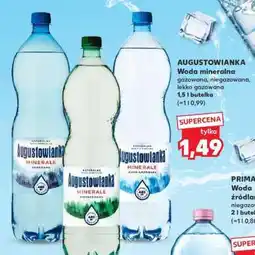 Kaufland AUGUSTOWIANKA Woda mineralna oferta