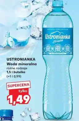 Kaufland USTRONIANKA Woda mineralna oferta