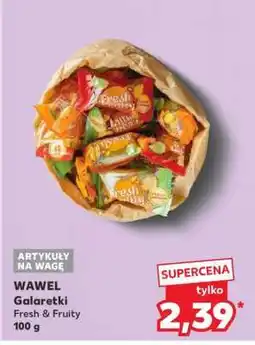 Kaufland WAWEL Galaretki Fresh & Fruity 100 g oferta